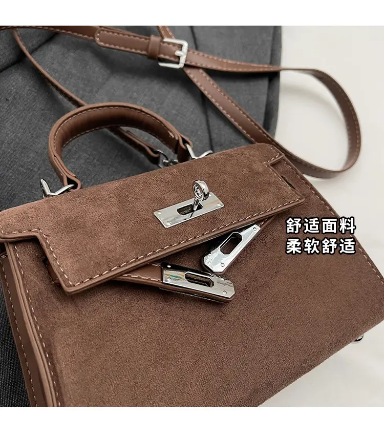 Black Korean Style Women's Shoulder Crossbody Bag — feature 5
