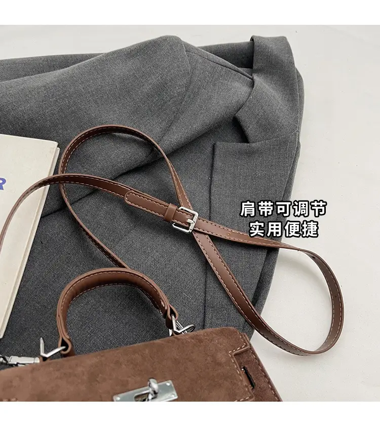Black Korean Style Women's Shoulder Crossbody Bag — feature 6