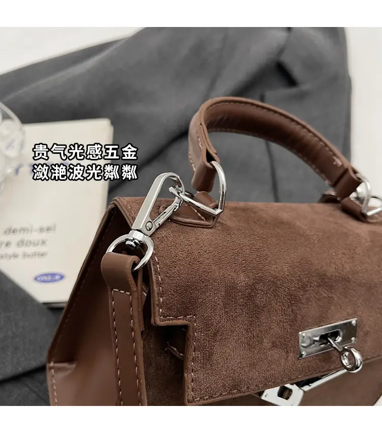 Black Korean Style Women's Shoulder Crossbody Bag — feature 7