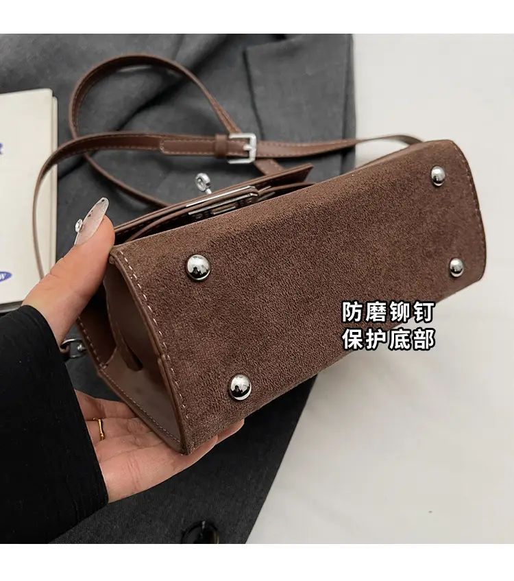 Black Korean Style Women's Shoulder Crossbody Bag — feature 8