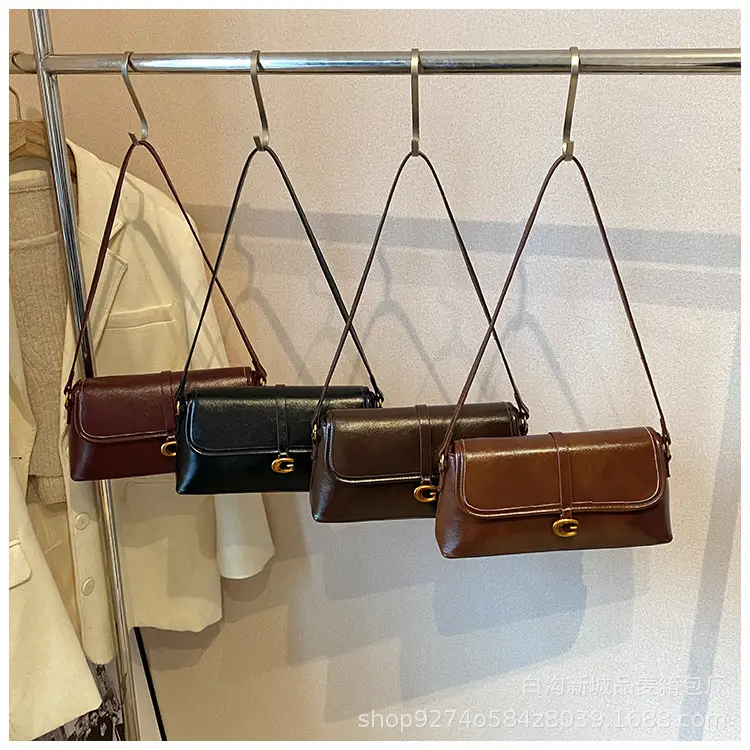 Brown Leather Shoulder Bag for Women 2026 New Trend — feature 1