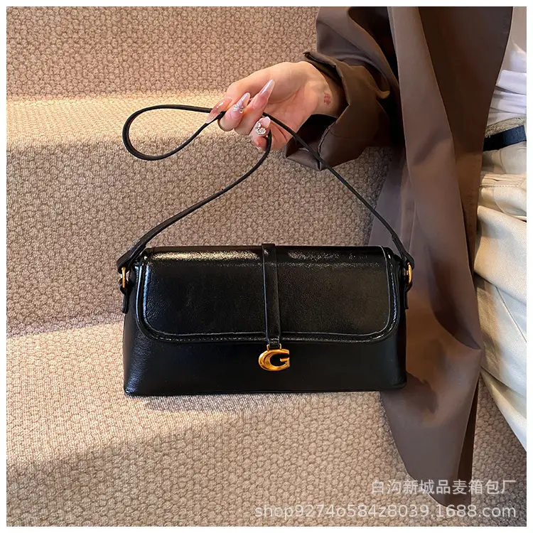 Brown Leather Shoulder Bag for Women 2026 New Trend — feature 12