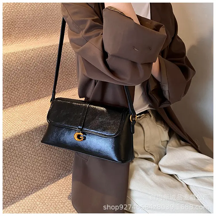 Brown Leather Shoulder Bag for Women 2026 New Trend — feature 13