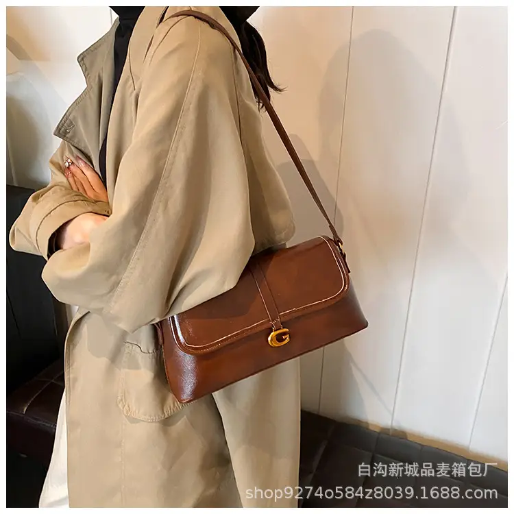 Brown Leather Shoulder Bag for Women 2026 New Trend — feature 16