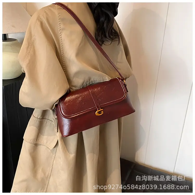 Brown Leather Shoulder Bag for Women 2026 New Trend — feature 19