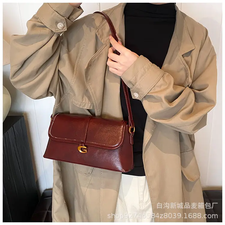Brown Leather Shoulder Bag for Women 2026 New Trend — feature 20