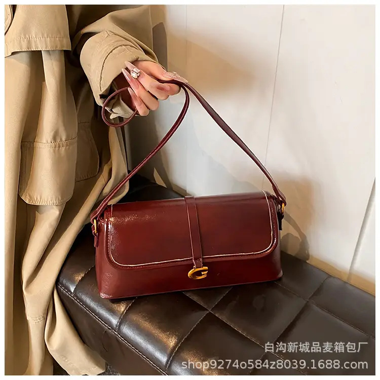 Brown Leather Shoulder Bag for Women 2026 New Trend — feature 21