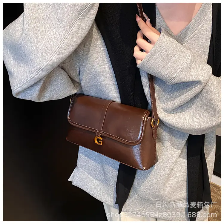 Brown Leather Shoulder Bag for Women 2026 New Trend — feature 24