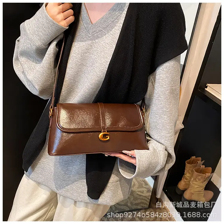 Brown Leather Shoulder Bag for Women 2026 New Trend — feature 26