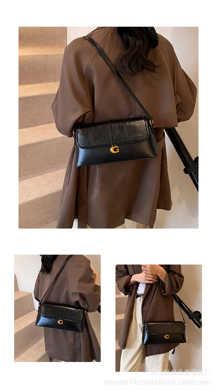 Brown Leather Shoulder Bag for Women 2026 New Trend — feature 7