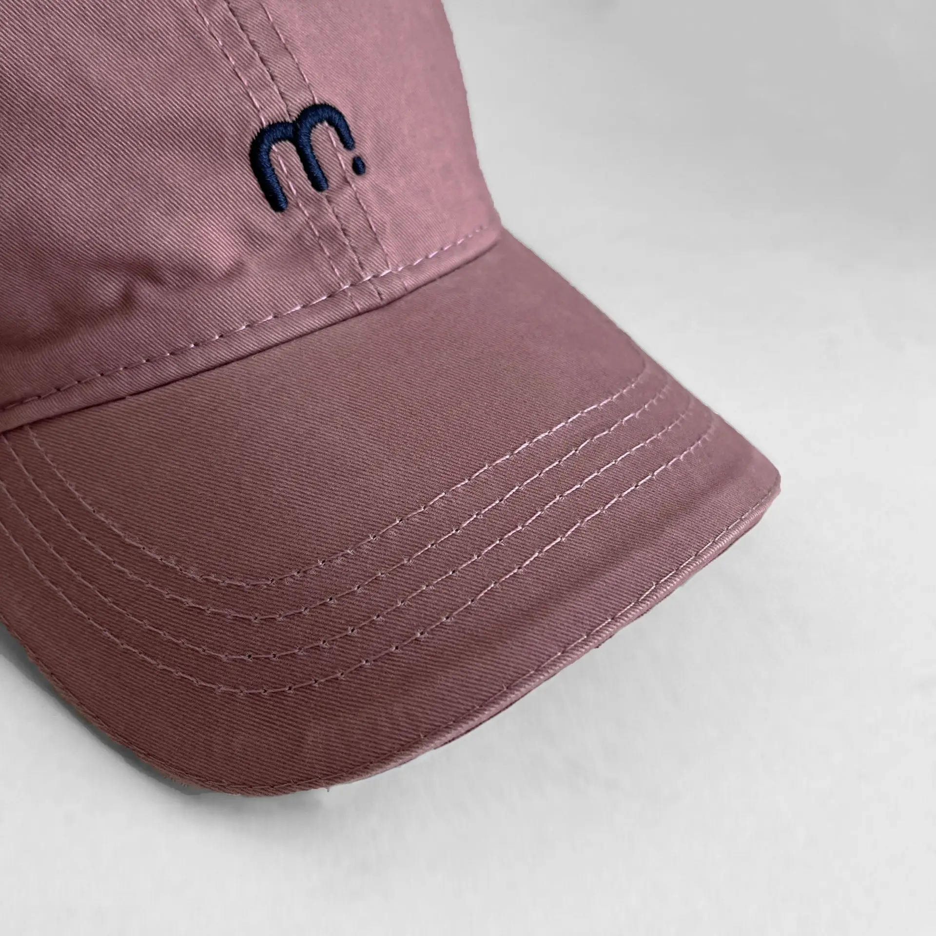 Maroon Embroidered Baby Cap for Boys Girls — feature 11