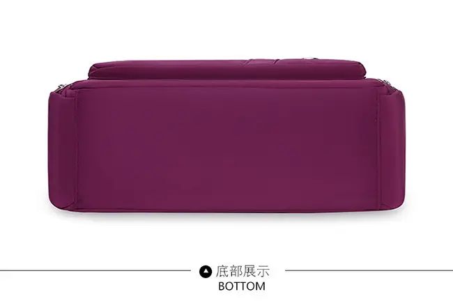 Purple Crossbody Bag Women Large Capacity Canvas Shoulder Waterproof Nylon Oxford Cloth Middle-aged Mother's Bag Casual Backpack Cloth Bag — feature 29
