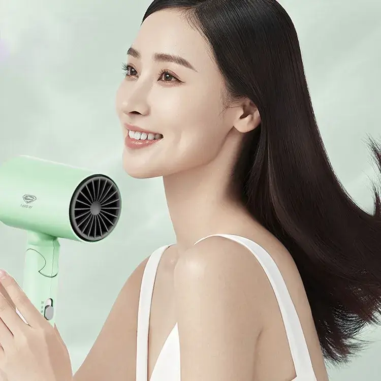 Superman Hair Dryer Purple Foldable Student Use