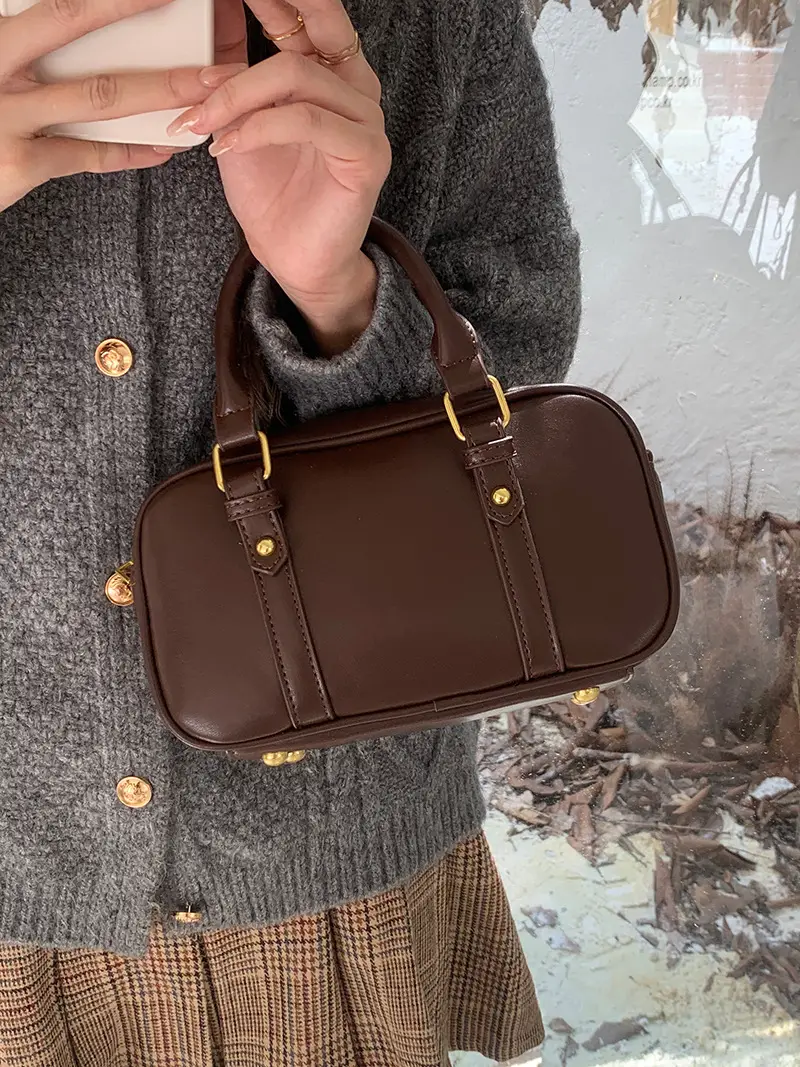Black Korean Style Women's Shoulder Crossbody Bag 2023 — feature 4