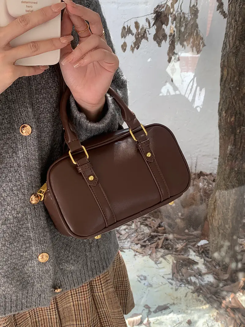 Black Korean Style Women's Shoulder Crossbody Bag 2023 — feature 5