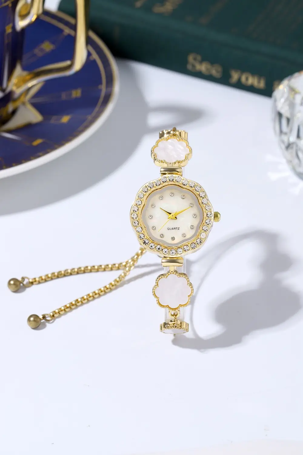 Cross-border Female Student Watch Sunflower Diamond Ins — feature 5