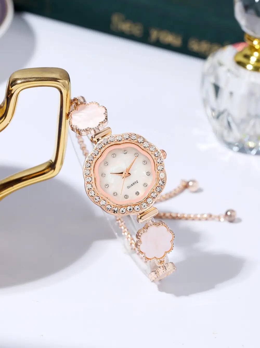 Cross-border Female Student Watch Sunflower Diamond Ins — feature 6