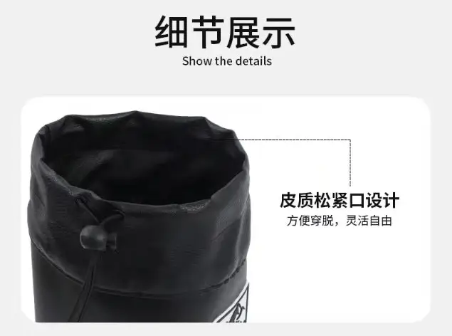 Foldable Family Parent-Child High-Top Rain Boots, Hiking Waterproof Long Rain Boots, Camping Water Shoes, Commuting Water Boots, Soft Style — feature 11