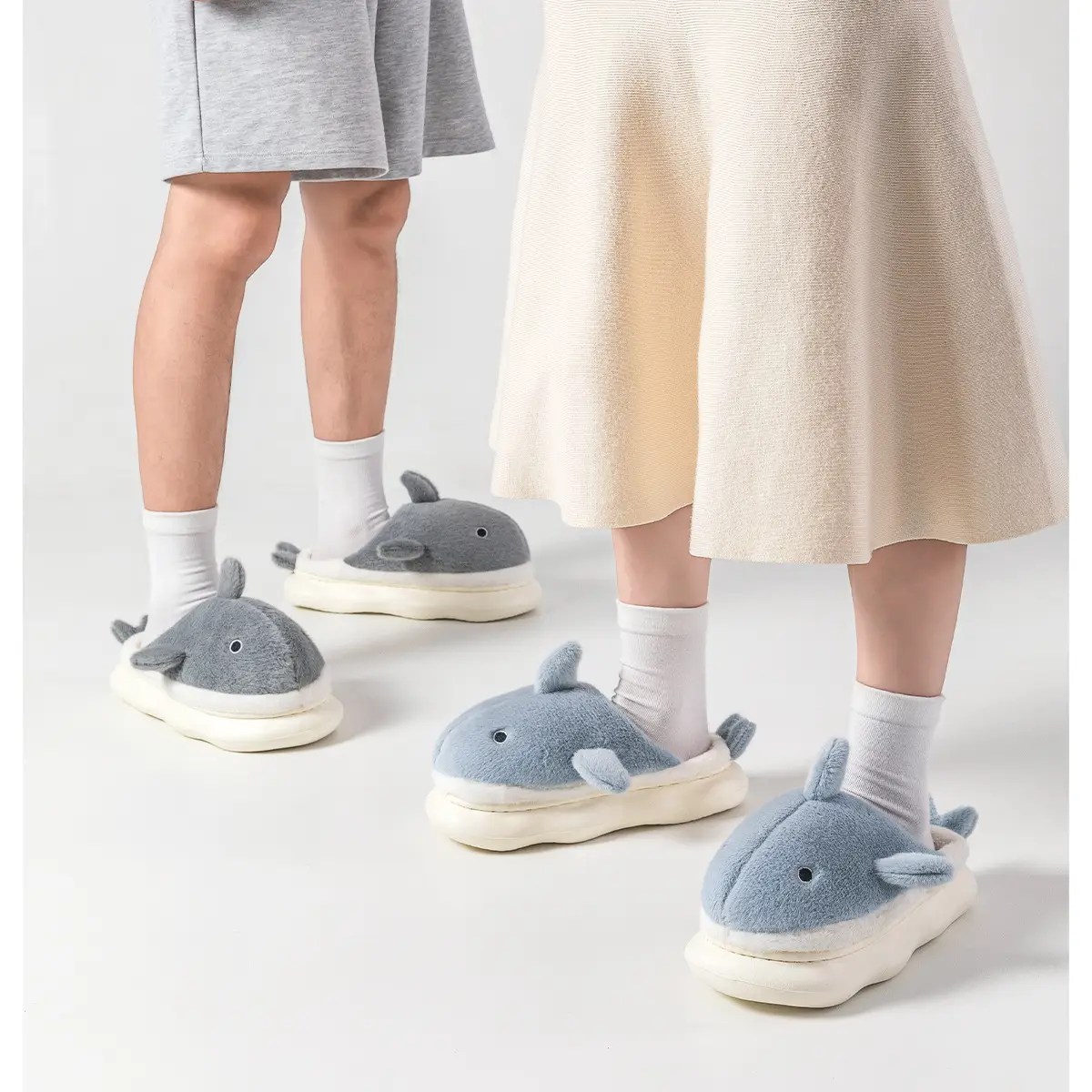 Whale Flavored Cotton Slippers Women Winter 2024 — feature 21