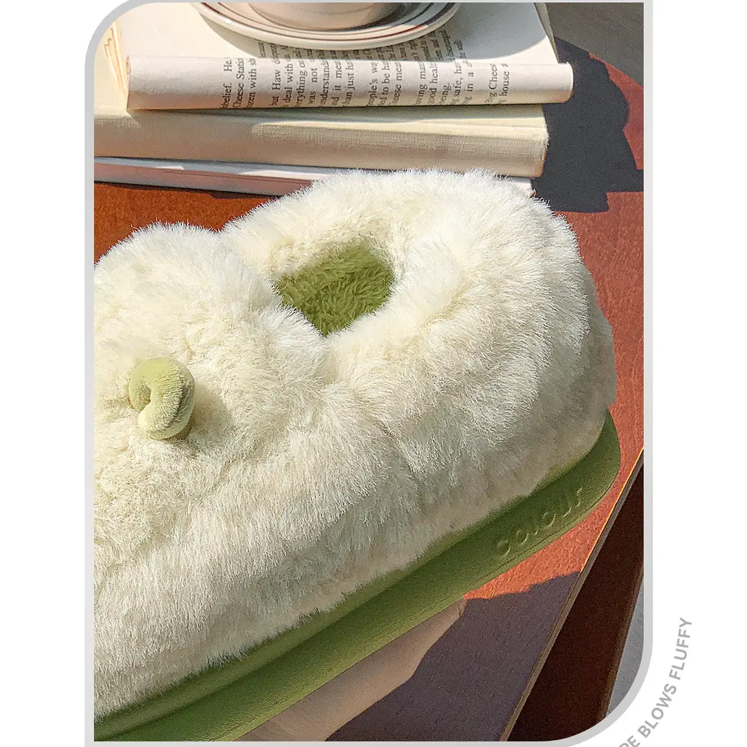 Women's Cotton Slippers for Autumn and Winter 2026, New Style with Heel Cover, Indoor Home Warm Plush Cotton Shoes for Couples, Men's — feature 13