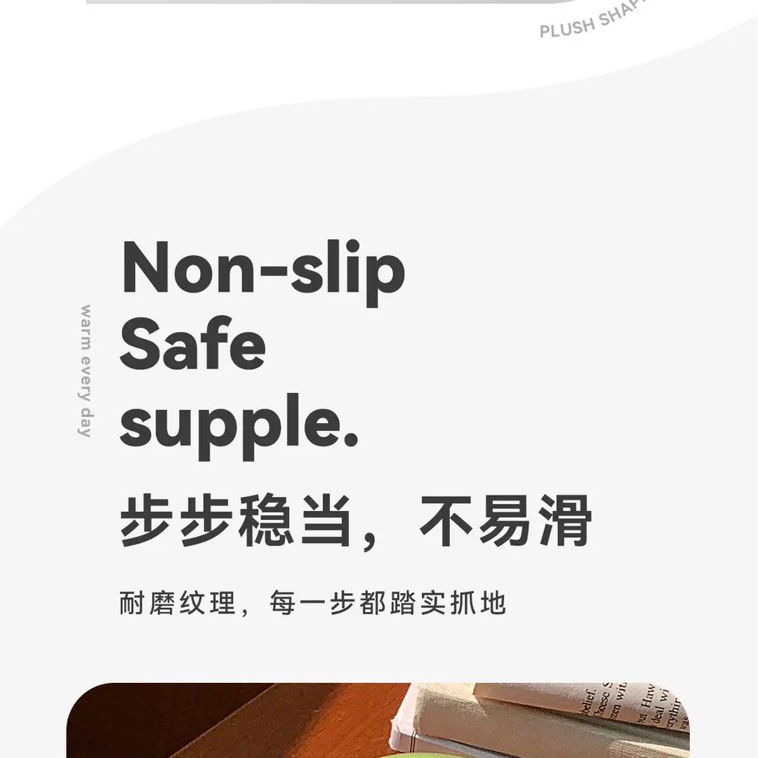 Women's Cotton Slippers for Autumn and Winter 2026, New Style with Heel Cover, Indoor Home Warm Plush Cotton Shoes for Couples, Men's — feature 14