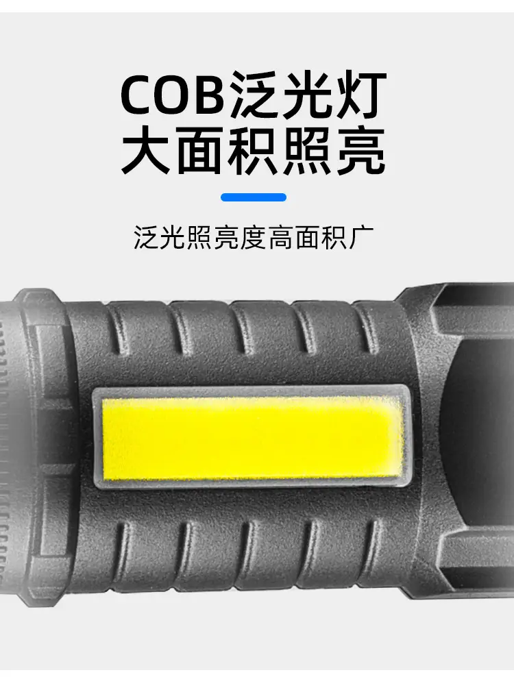 Multi-function Mini Flashlight with Magnetic Tail and Type-C Charging β feature 6