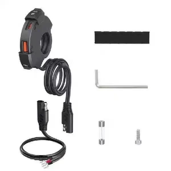 Waterproof 30W USB Charger for Motorcycle Car - Image 4