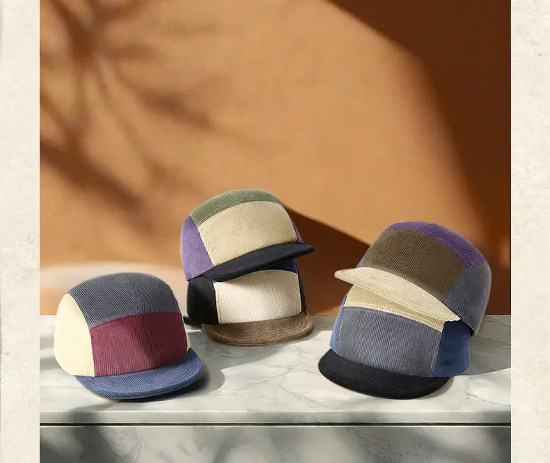Men Colorful Cotton Cap with Short Bristle — feature 21