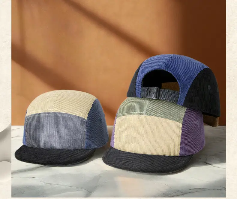 Men Colorful Cotton Cap with Short Bristle — feature 25
