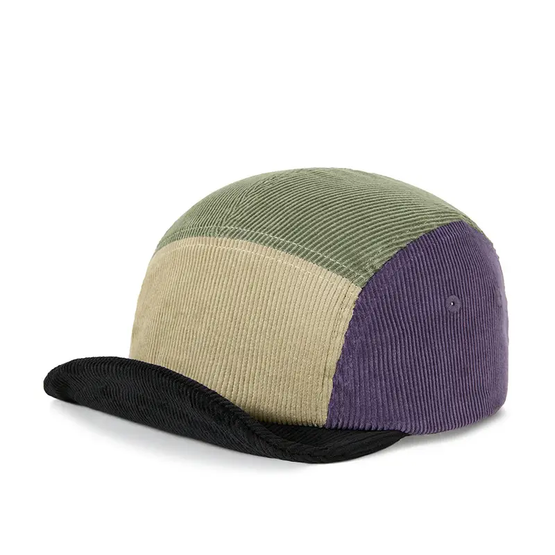 Men Colorful Cotton Cap with Short Bristle