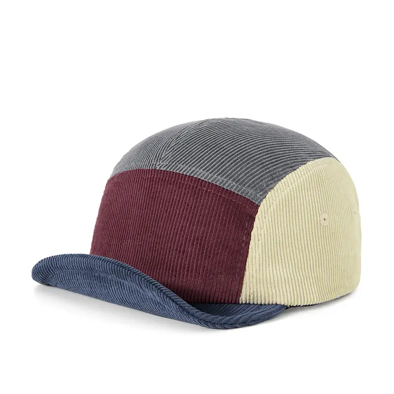 Men Colorful Cotton Cap with Short Bristle