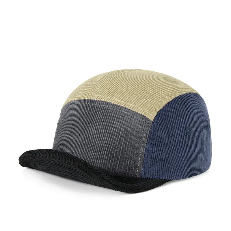 Men Colorful Cotton Cap with Short Bristle