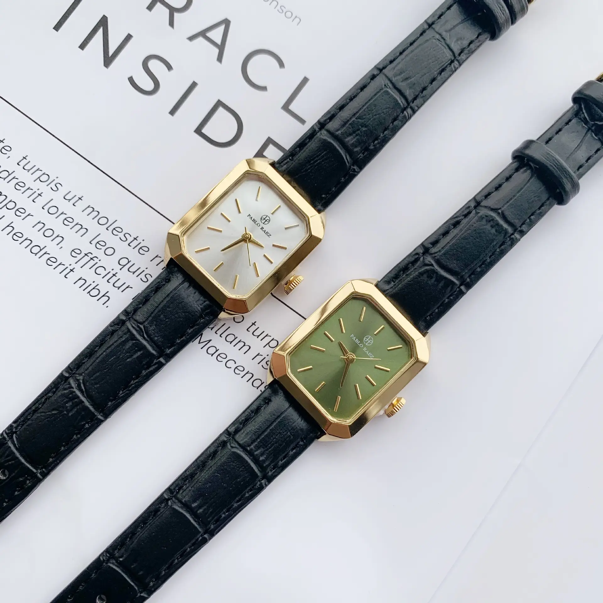 Light Luxury Green Watch for Women Office Gift — feature 21