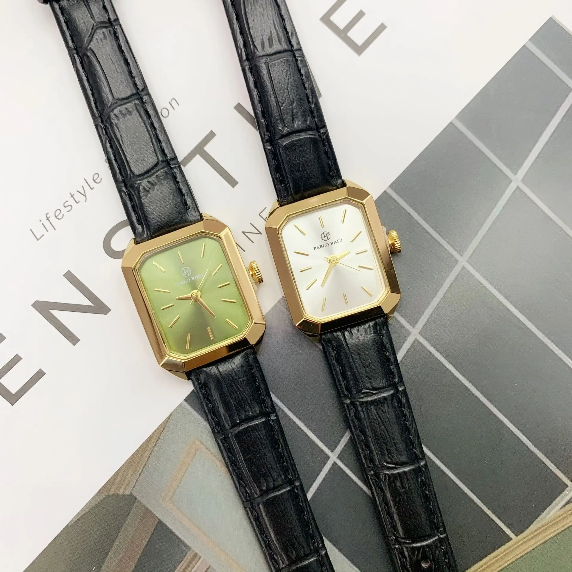 Light Luxury Green Watch for Women Office Gift — feature 25
