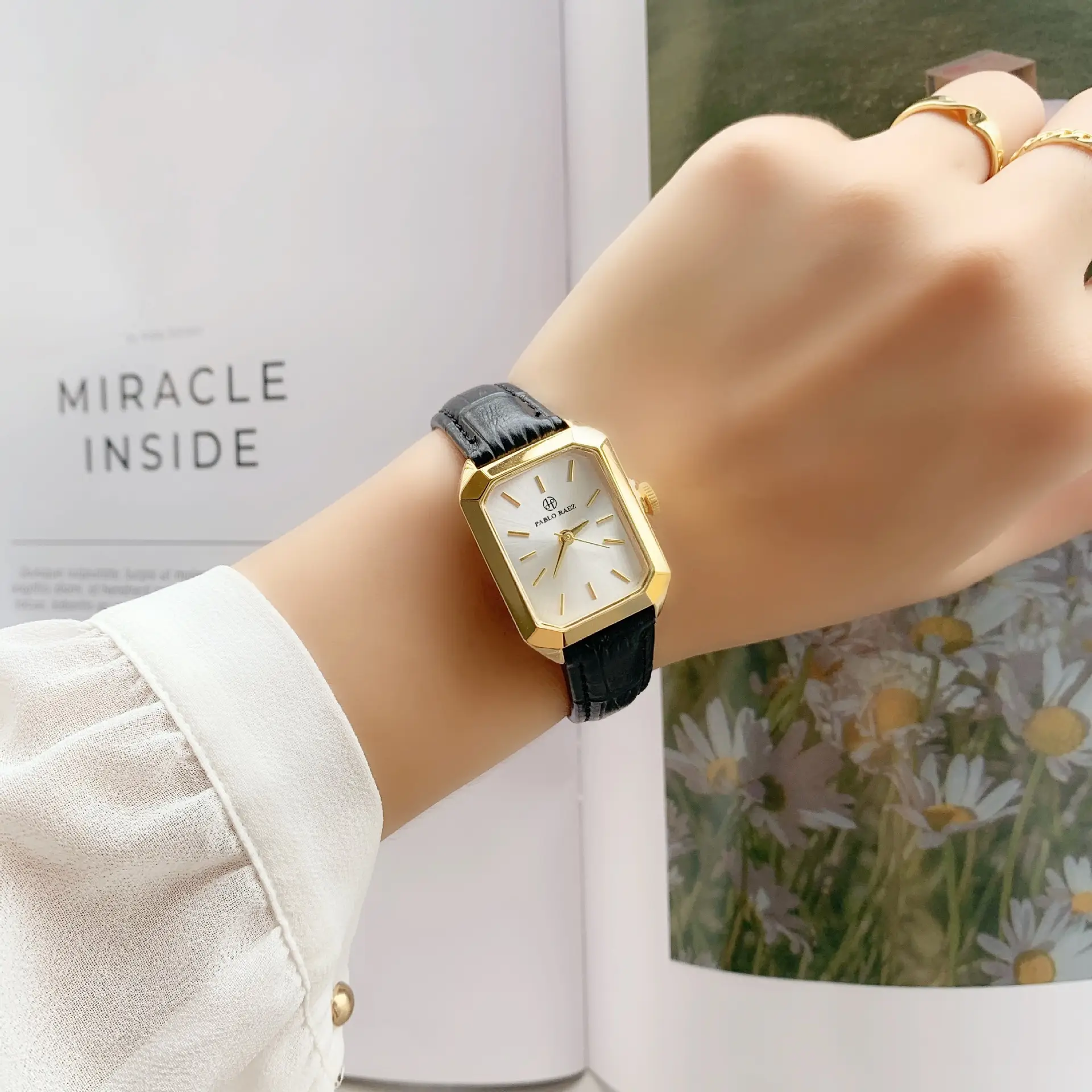Light Luxury Green Watch for Women Office Gift — feature 27