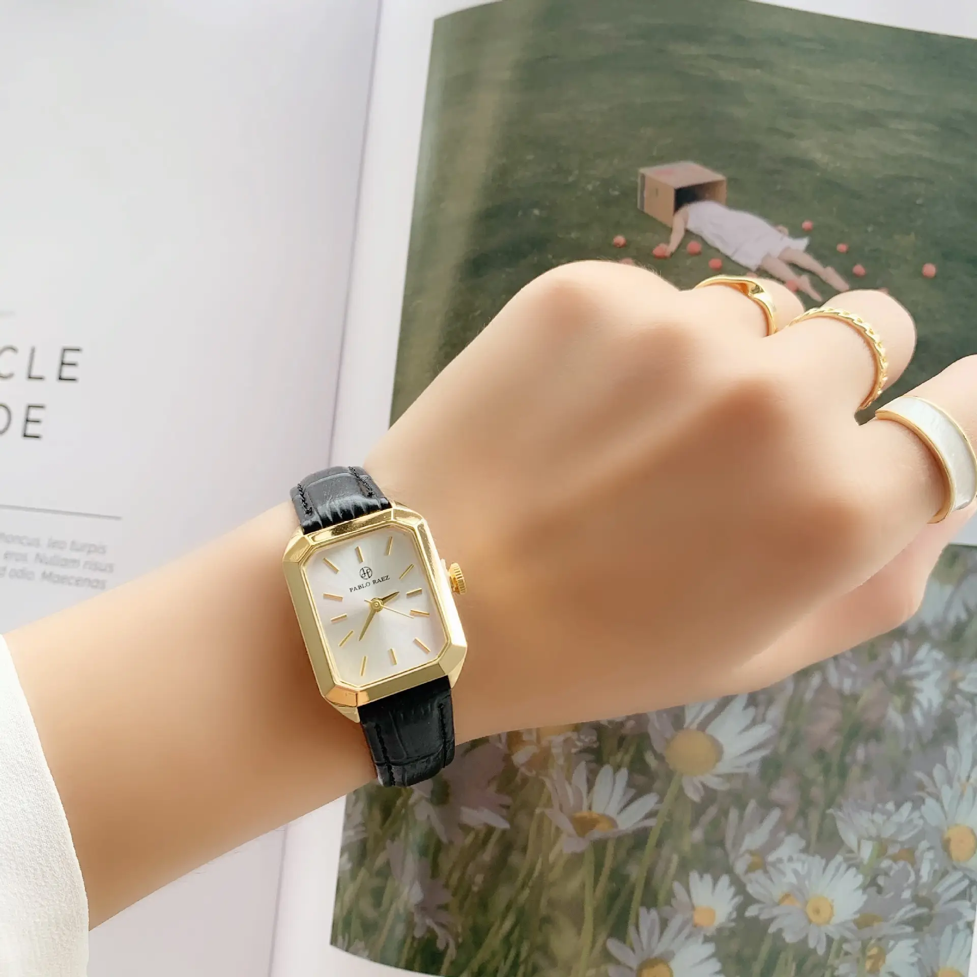Light Luxury Green Watch for Women Office Gift — feature 29