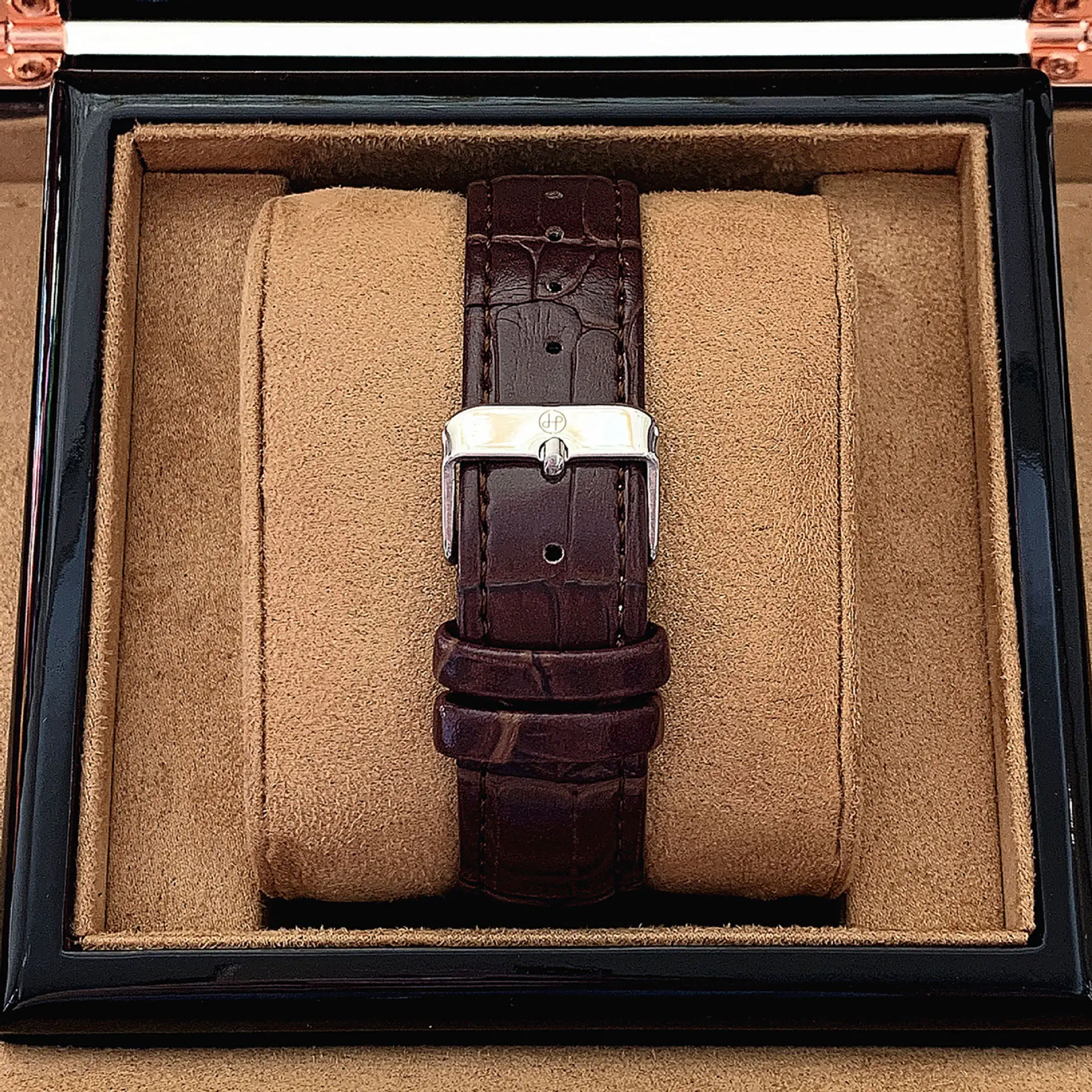 Luminous Men's Watch Black Stainless Strap Waterproof — feature 27