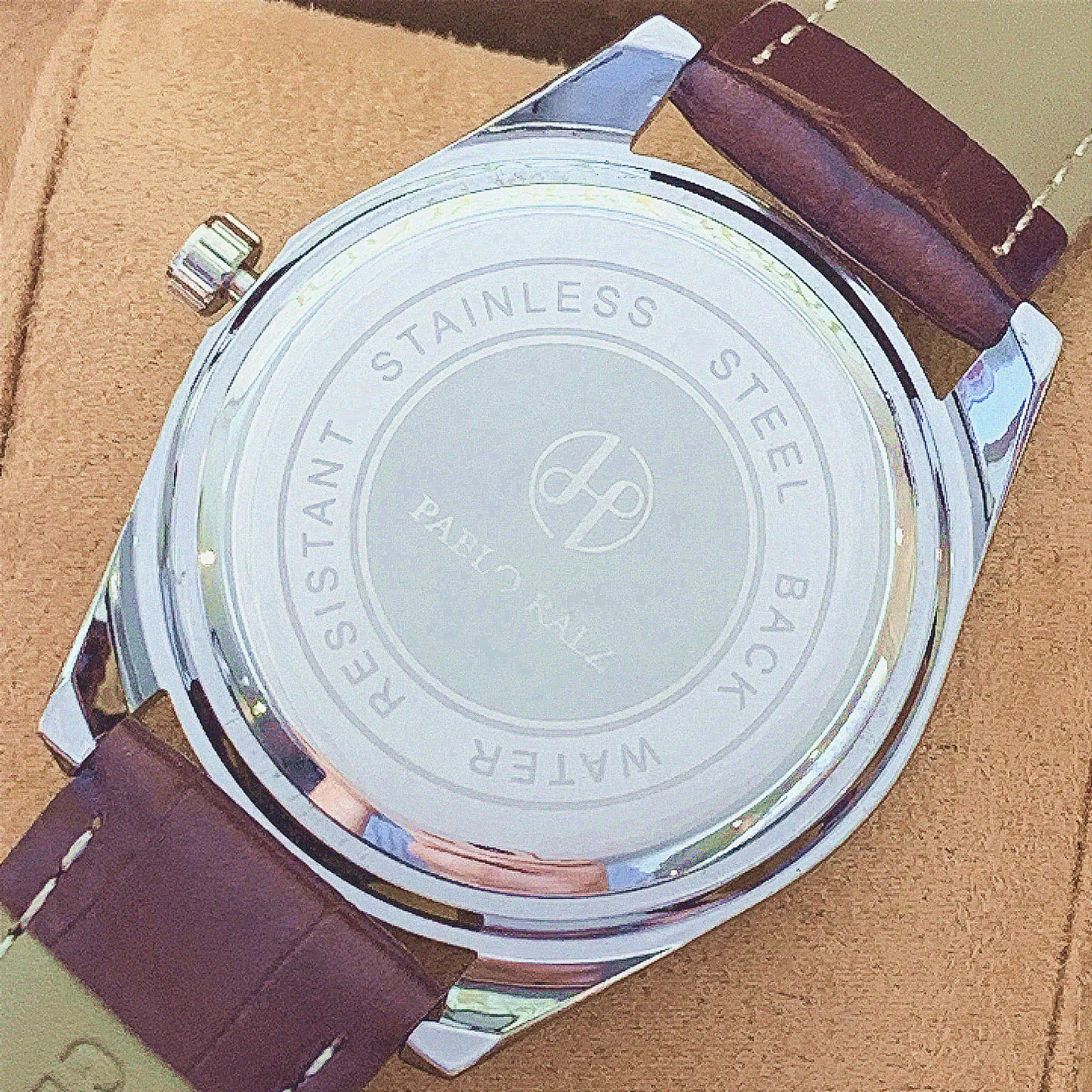 Luminous Men's Watch Black Stainless Strap Waterproof — feature 29