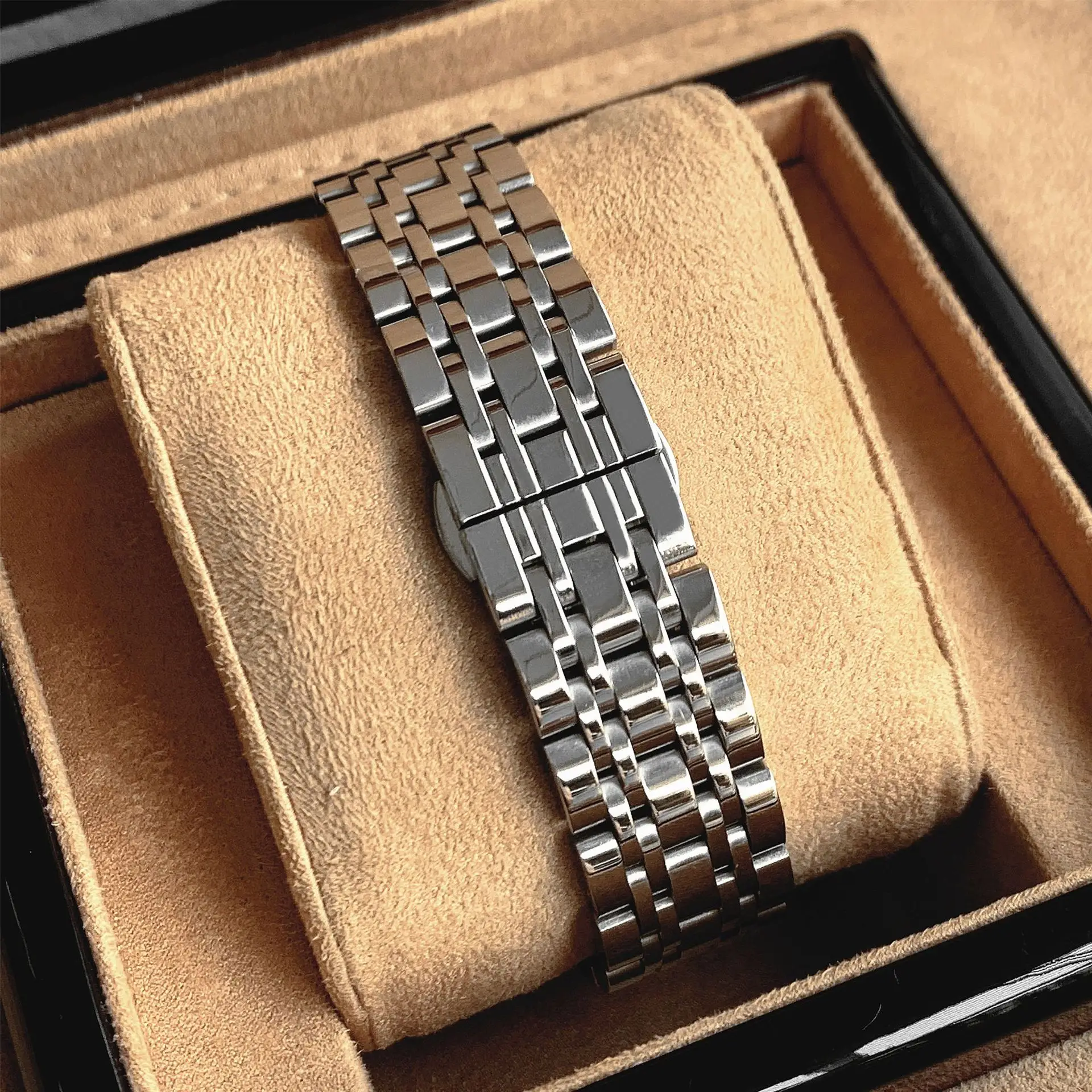 Men's Stainless Steel Quartz Watch Wholesale Silver
