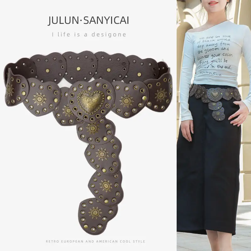 Women's Belt with Hollow Air Eye Design - Image 4