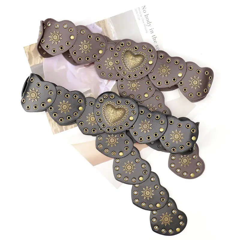Women's Belt with Hollow Air Eye Design - Image 5