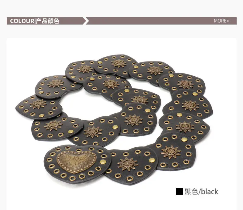 Women's Belt with Hollow Air Eye Design — feature 10