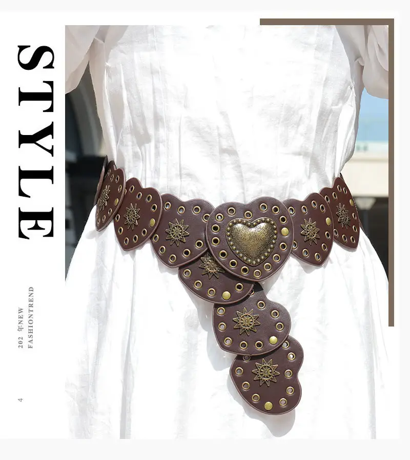 Women's Belt with Hollow Air Eye Design — feature 13