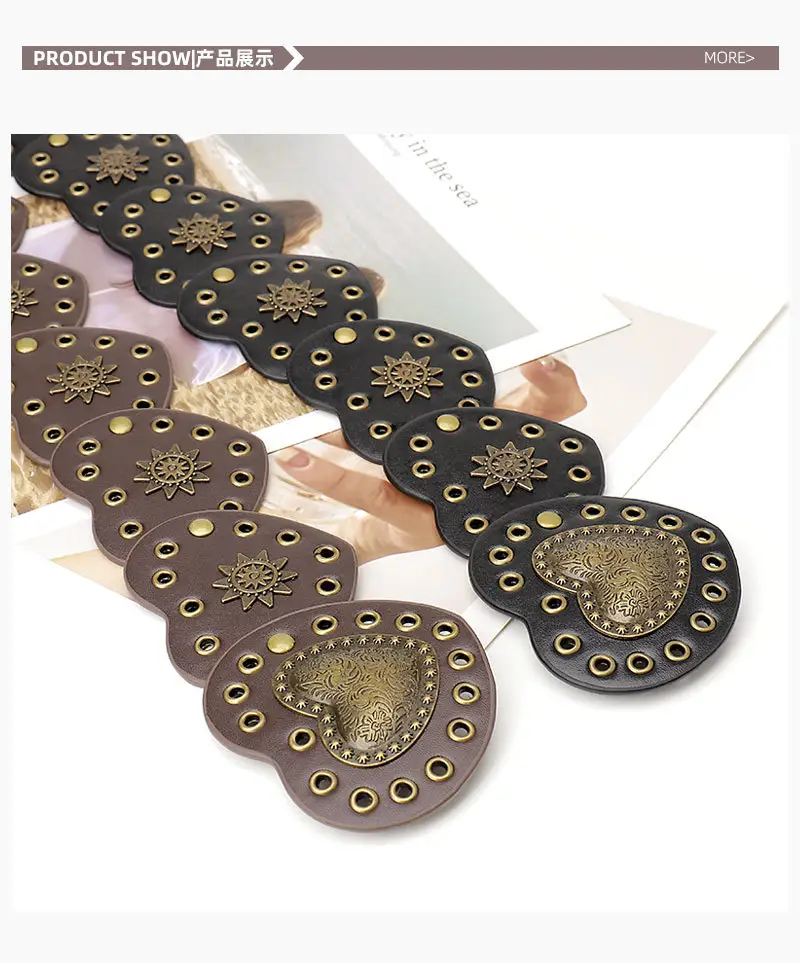 Women's Belt with Hollow Air Eye Design — feature 15