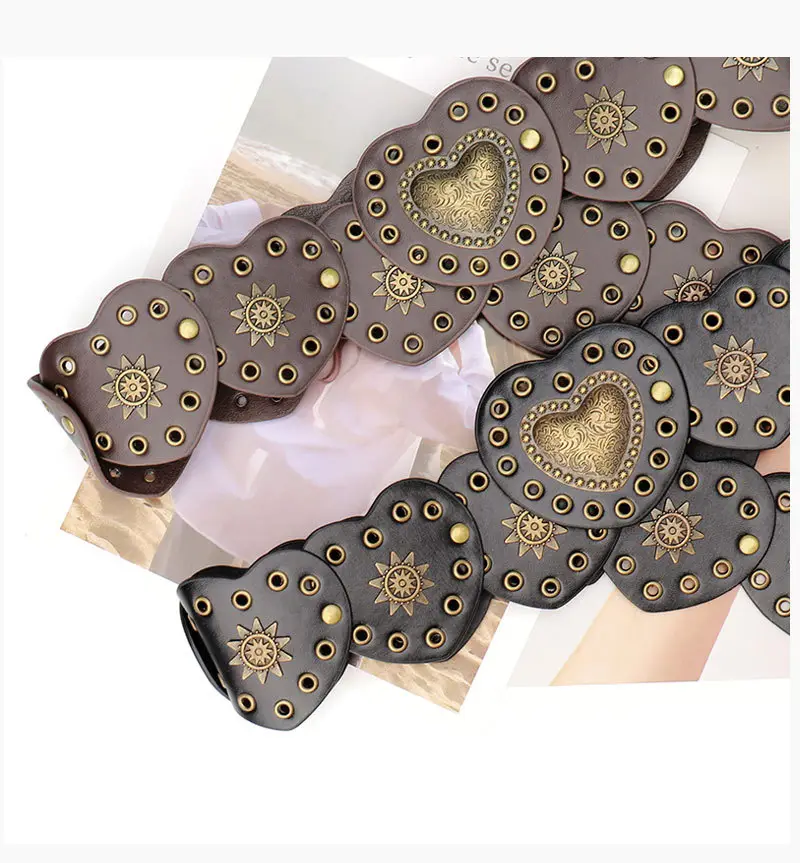 Women's Belt with Hollow Air Eye Design — feature 17