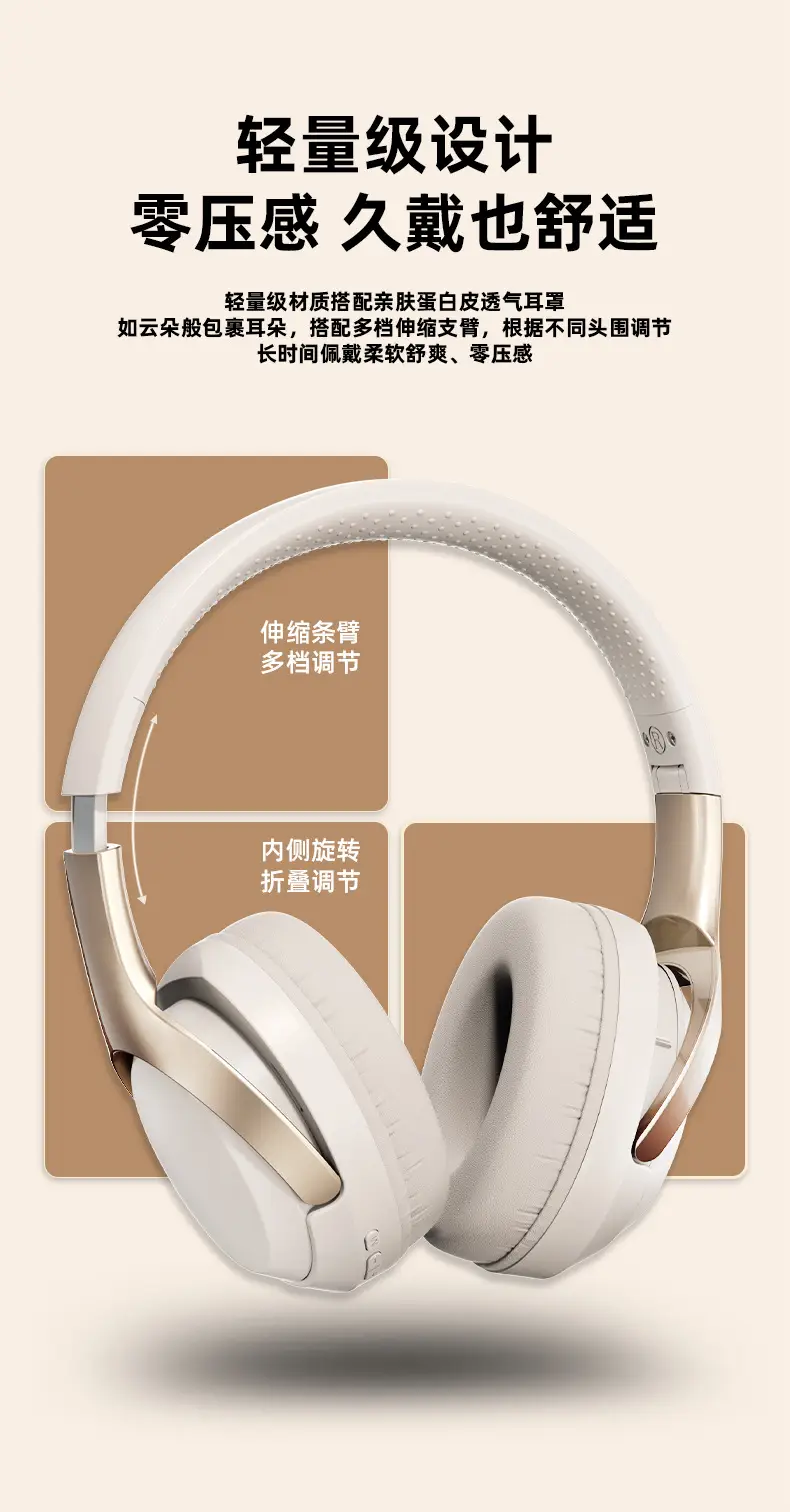 Wireless Bluetooth Headset with 99% Noise Cancellation β feature 11