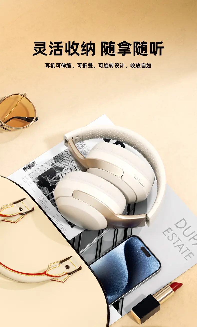 Wireless Bluetooth Headset with 99% Noise Cancellation β feature 12