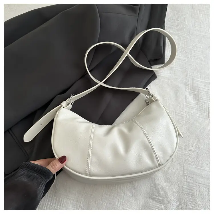 Silver Korean Niche Shoulder Crossbody Bag for Women — feature 10
