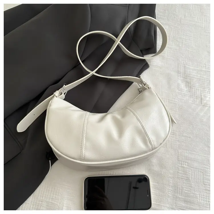 Silver Korean Niche Shoulder Crossbody Bag for Women — feature 13