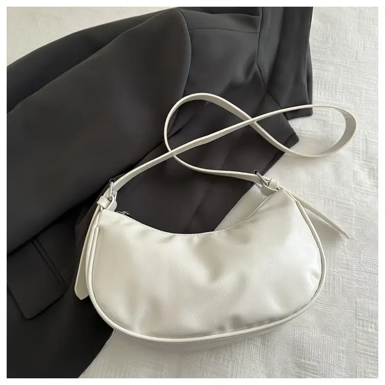 Silver Korean Niche Shoulder Crossbody Bag for Women — feature 14